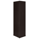 Coaster Furniture Alder 800270 71-inch 6-shelf Corner Bookcase - Cappuccino IMAGE 4