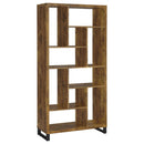 Coaster Furniture Delwin 801236 71-inch 6-shelf Bookshelf - Rustic Nutmeg IMAGE 4