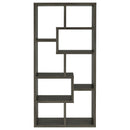 Coaster Furniture Theo 800510 71-inch 7-shelf Bookshelf - Weathered Grey IMAGE 2