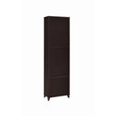 Coaster Furniture Lewes 700882 4-shelf Engineered Wood Media Tower - Cappuccino IMAGE 5