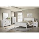 Coaster Furniture Louis Philippe 202441T-S5 7 pc Twin Sleigh Bedroom Set IMAGE 1