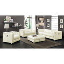 Coaster Furniture Chaviano 505391 Upholstered Track Arm Sofa - Pearl White IMAGE 8