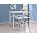 Coaster Furniture 182525 5 pc Pub Height Dinette IMAGE 1