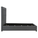 Coaster Furniture Bowfield 315900Q Upholstered Queen Panel Bed - Charcoal IMAGE 4
