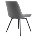 Coaster Furniture Diggs 193312 Upholstered Swivel Dining Side Chair - Grey IMAGE 7