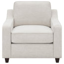 Coaster Furniture Christine Stationary Fabric Chair 552063 IMAGE 2