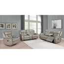 Coaster Furniture Greer Glider Leatherette Recliner 651353 IMAGE 3