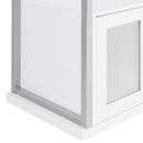 Coaster Furniture Risley 182798 2-Door Circular LED Home Bar with Wine Storage - White High Gloss IMAGE 19