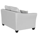 Coaster Furniture Salizar 508582 Upholstered Flared Arm Loveseat - Sand IMAGE 7