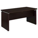 Coaster Furniture Skylar 800891L Engineered Wood L-Shape Computer Desk - Cappuccino IMAGE 6