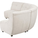 Coaster Furniture Charlotte 551300-S5 5-piece Upholstered Modular Sectional Sofa - Ivory IMAGE 5