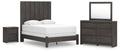 Fraluna - Panel Bedroom Set