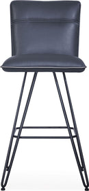 Crossroads - Demi Hairpin Leg Swivel Bar Stool (Set of 2)