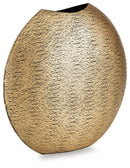 Iansboro - Vase - 11.5" - Antique Gold Finish