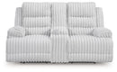 Rhines Falls - 2 Pc. - Power Reclining Sofa And Loveseat - Alloy