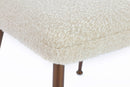 Crossroads 2.0 - Avery Upholstered Dining Chair (Set of 2) - Ricotta Boucle And Bronze Metal