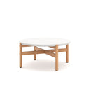 Solstice - Outdoor Coffee Table With Terrazo Top - White
