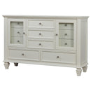  Coaster Furniture Sandy Beach 201303 11-Drawer Dresser - Cream White IMAGE 3