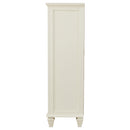  Coaster Furniture Sandy Beach 201305 5-Drawer Bedroom Chest - Cream White IMAGE 4