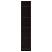 Coaster Furniture Eliam 800285 71-inch 9-shelf Bookcase - Cappuccino IMAGE 2