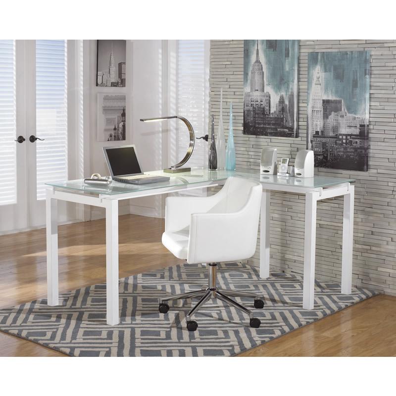 Signature Design by Ashley Office Desks L-Shaped Desks H410-24 IMAGE 2