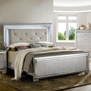  Furniture of America Bellanova CM7979SV 6 pc California King Upholstered Panel Bedroom Set IMAGE 2