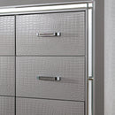  Furniture of America Bellanova CM7979SV 6 pc California King Upholstered Panel Bedroom Set IMAGE 6