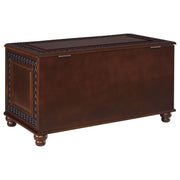  Coaster Furniture Finlay 900012 Cedar Chest - Dark Tobacco IMAGE 7