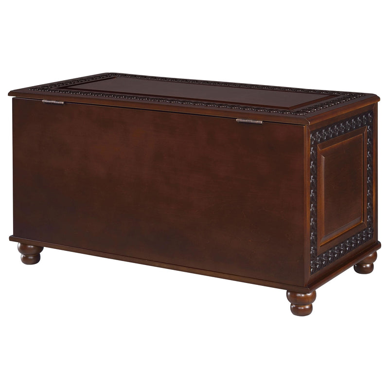  Coaster Furniture Finlay 900012 Cedar Chest - Dark Tobacco IMAGE 9