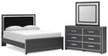 Zuraleus - Upholstered Panel Bedroom Set