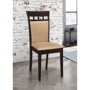  Coaster Furniture Gabriel 100773 Closed Back Dining Side Chair - Cappuccino (Set of 2) IMAGE 10