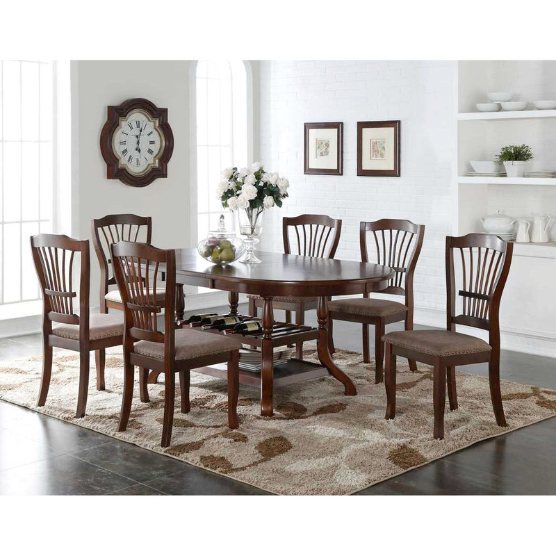 New Classic Furniture Bixby D2541 5 pc Dining Set IMAGE 2