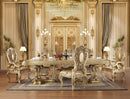 Seville - Side Chair (Set of 2) - Synthetic Leather & Gold