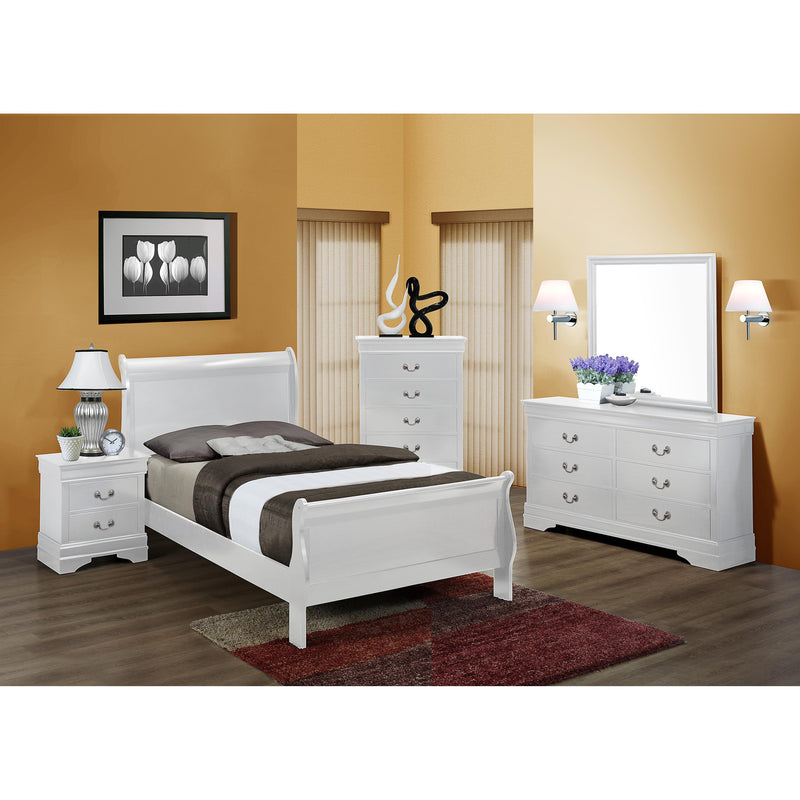  Crown Mark Helene B3650 7 pc Twin Panel Bedroom Set IMAGE 1