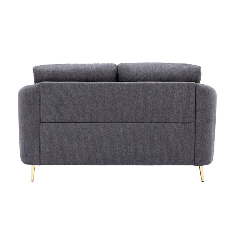 Yuina - Loveseat - Gray Linen