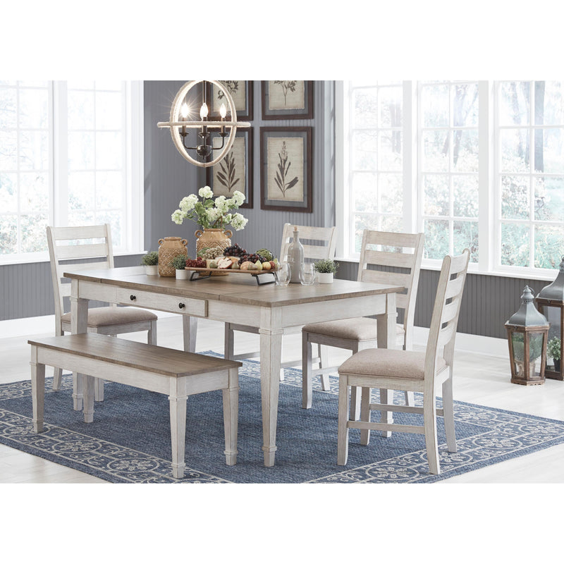 Signature Design by Ashley Skempton D394D5 6 pc Dining Set IMAGE 1