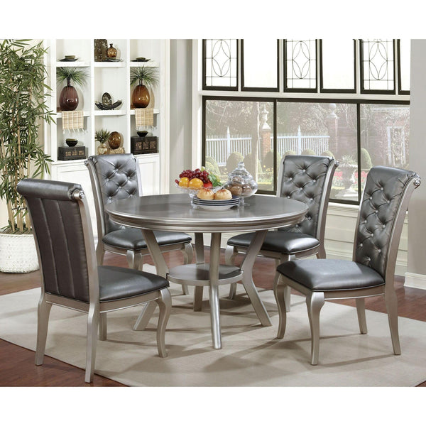 Furniture of America Amina CM3219RT 5 pc Dining Set IMAGE 1