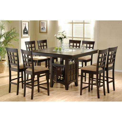  Coaster Furniture Clanton 100438 9 pc Counter Height Dining Set IMAGE 1