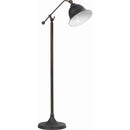 Coaster Furniture Eduardo 901231 54-inch Bell Down Bridge Floor Lamp - Dark Bronze IMAGE 1