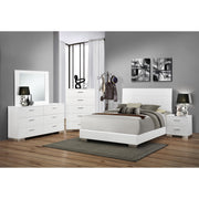Coaster Furniture Felicity 203502 2-Drawer Nightstand - White High Gloss IMAGE 11