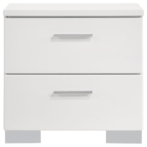 Coaster Furniture Felicity 2-Drawer Nightstand 203502 IMAGE 2