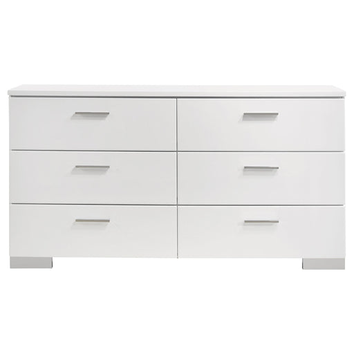 Coaster Furniture Felicity 6-Drawer Dresser 203503 IMAGE 2