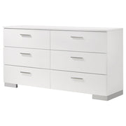 Coaster Furniture Felicity 6-Drawer Dresser 203503 IMAGE 3
