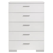 Coaster Furniture Felicity 5-Drawer Chest 203505 IMAGE 2