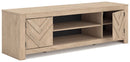 Cayboni - LG TV Stand With Fireplace Option