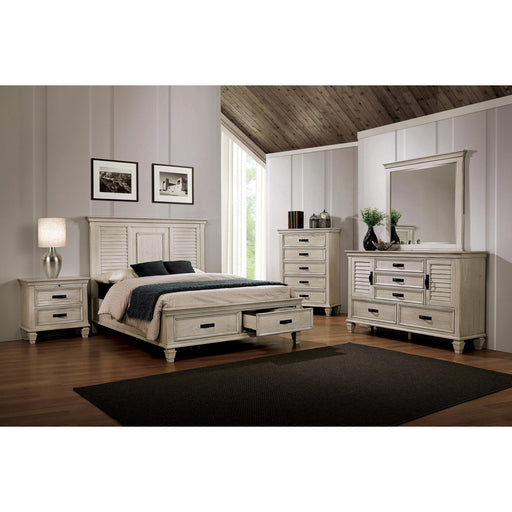  Coaster Furniture Franco 205330KE 7 pc King Panel Bedroom Set IMAGE 1