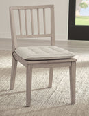 Camden - Wood Dining Chair (Set of 2) With Detachable Cushion - Chai And Oat