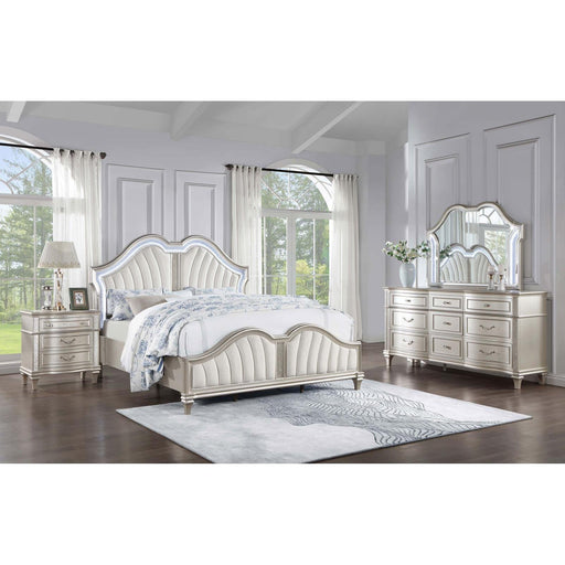  Coaster Furniture Evangeline 223391KW-S4 6 pc California King Platform Bedroom Set IMAGE 1