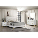  Coaster Furniture Kendall 224401KE-S4 6 pc King Upholstered Bedroom Set IMAGE 1