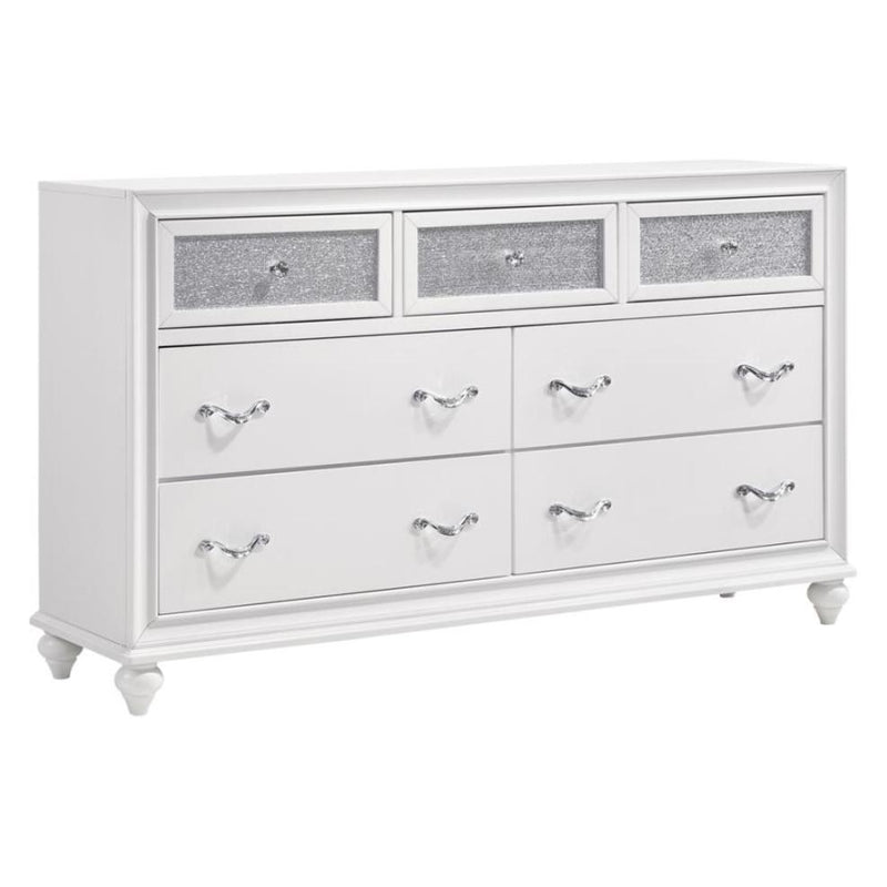  Coaster Furniture Barzini 300843KE-S4 6 pc King Platform Bedroom set IMAGE 3